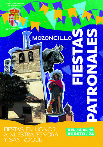 Fiestas en honor de Nuestra Señora y San Roque 2024 Mozoncillo